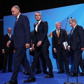 Madrid'de Türkiye, Finlandiya ve İsveç'in imzaladığı ortak bildiri dünya basınında