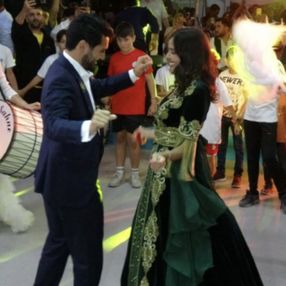 Manchester City oyuncusu İlkay Gündoğan, Sara Arfaoui ile Balıkesir'de düğün yaptı
