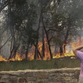 İspanya'da 30 farklı noktada yangınla mücadele
