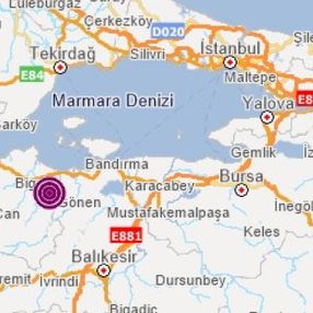 Balıkesir Gönen'de 4.6 büyüklüğünde deprem