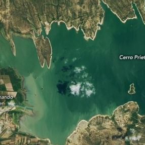 NASA, Meksika'daki kuraklığı uzaydan fotoğrafladı