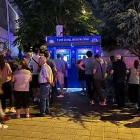 Eskişehir'de zam haberini alan su yükleme noktasına koştu