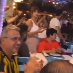 Fenerbahçeli taraftarlardan Cumhurbaşkanı Erdoğan'a küfürlü tezahürat