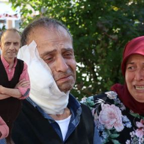 Zonguldak’ta eşi öldürülen yaralı koca, adalet istedi