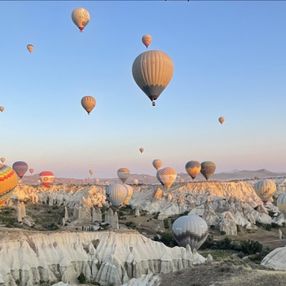 Kapadokya'da tüm zamanların rekoru turizmciyi sevindirdi