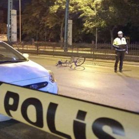Konya'da bisikletlinin ölümüne neden olan alkollü sürücü, 7 araca çarptı