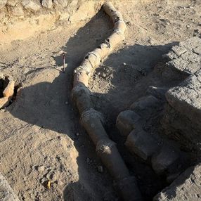Keykubadiye Sarayı'ndaki 800 yıllık su kanalları