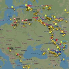 Putin'in seferberlik açıklaması sonrası Rusya'nın uçuş trafiği
