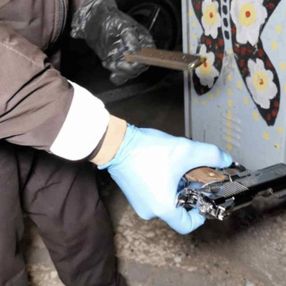 Aksaray'da ruhsatsız tabanca ile yakalanan sürücü: Çiftliğim için aldm