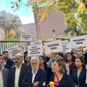 HDP'den terörden tutuklulara destek için yürüyüş
