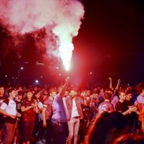 Trabzonspor, taraftarlarıyla 52. yılını kutladı
