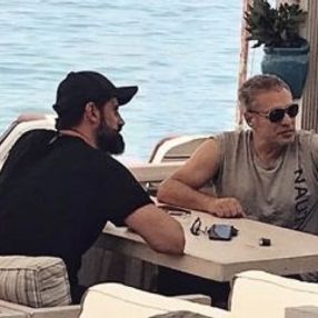 Volkan Demirel ile Ersun Yanal Bodrum'da buluştu
