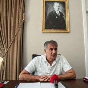 Şenol Güneş: Arnavutluk'u yeneceğiz