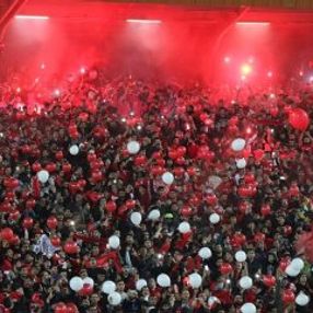 Traktör taraftarından Türkiye'ye destek