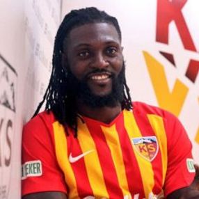Emmanuel Adebayor Kayserispor'dan ayrıldı