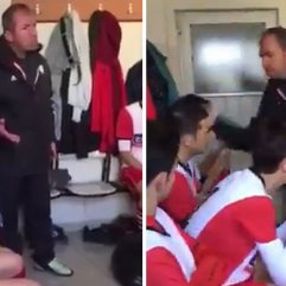 Futbolcularını tokatlayan antrenörün cezası onandı