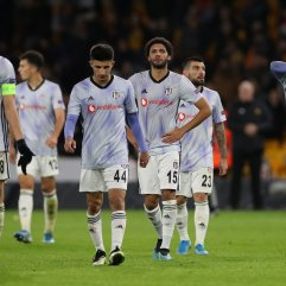 Beşiktaş Avrupa'ya yenilgi ile veda etti