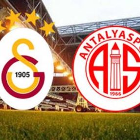 Galatasaray Antalya'ya 5 attı
