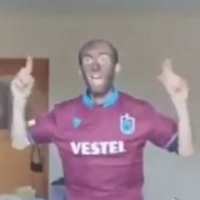 Ndiaye taklidi yapan Trabzonlu