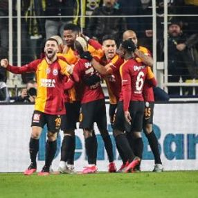 Kadıköy'de kazanan Galatasaray kadrosu