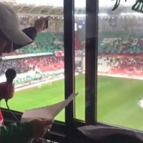 Konyaspor'un anonsçusu şehitlerin adını okudu