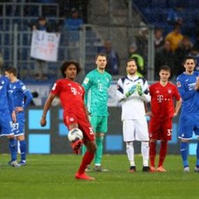 Hoffenheim-Bayern Münih maçında görülmemiş protesto