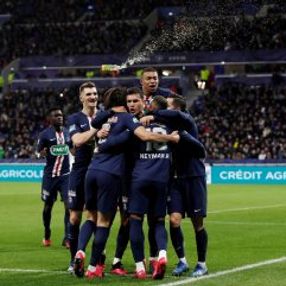 Olympique Lyon'u yenen PSG, Fransa Kupası'nda finalde