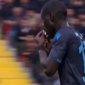 Trabzonspor'da Ndiaye'den ilginç görüntü
