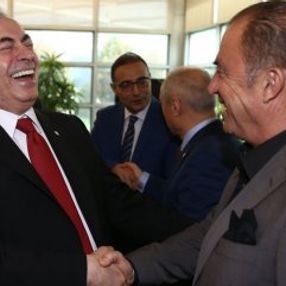Mustafa Cengiz ve Fatih Terim, uzun süre sonra görüştü