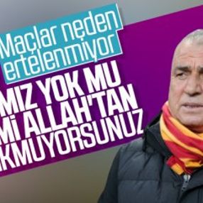 Fatih Terim: Oyuncuların aklı burada değildi