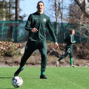 İbrahimovic, Hammarby'de idmanlara başladı