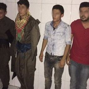 6 PKK'lı karakola girmeden yakalandı