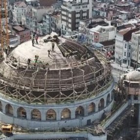 Taksim Camii Insaati Bitmek Uzere