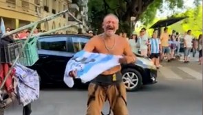 Arjantin'de forma verilen evsizin mutluluğu