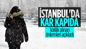 İstanbul Valiliği beklenen kar yağışına karşı alınan önlemleri duyurdu