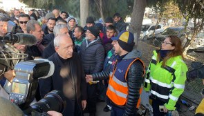 CHP Genel Başkanı Kemal Kılıçdaroğlu, Osmaniyeli depremzedeleri ziyaret etti