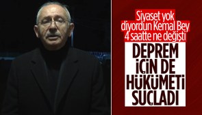 Kılıçdaroğlu, Kahramanmaraş depremi için hükümeti suçladı