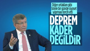 Ahmet Davutoğlu: Kader değil kısa devre