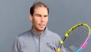 Rafael Nadal'dan depremzede çocuklara destek