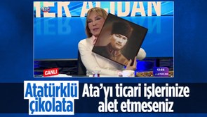 CHP'li Canan Kaftancıoğlu'ndan Sözcü TV'ye hayırlı olsun hediyesi: Atatürklü çikolata