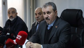 BBP Lideri Mustafa Destici: Oy için terör örgütünün temsilcisi parti ile iş birliği yapmaması lazım