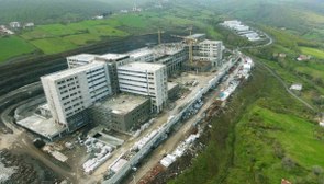 Samsun Şehir Hastanesi'nin kaba inşaatı yüzde 96'ya ulaştı