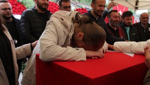 Mardin'de şehit düşen Jandarma Astsubay Üsçavuş Mehmet Gündüz için tören düzenlendi