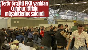 Hollanda'da terör örgütü PKK sempatizanlarından sandık müşahitlerine saldırı