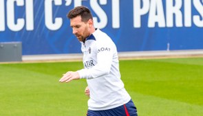 Kadro dışı kalan Lionel Messi, idmanlara başladı