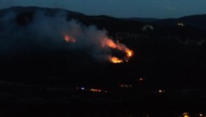 Karabük'te orman yangını