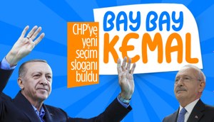 Cumhurbaşkanı Erdoğan'dan Kılıçdaroğlu'na yeni slogan: Bay bay Kemal