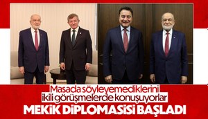 Temel Karamollaoğlu, Ahmet Davutoğlu ve Ali Babacan ile görüştü