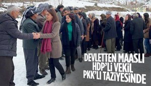 HDP'li vekiller teröristin cenazesine katıldı