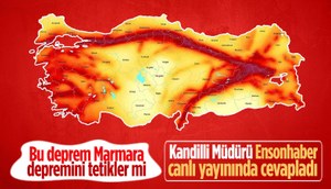 Kandilli Müdürü Ensonhaber'de yanıtladı: Kahramanmaraş depremi, Marmara depremini tetikler mi